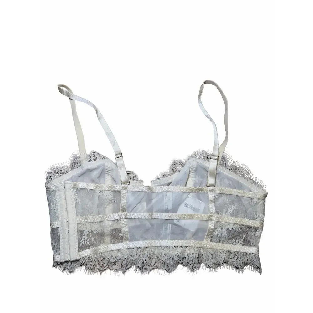 NWT Free People Lace Bustier Top Medium
